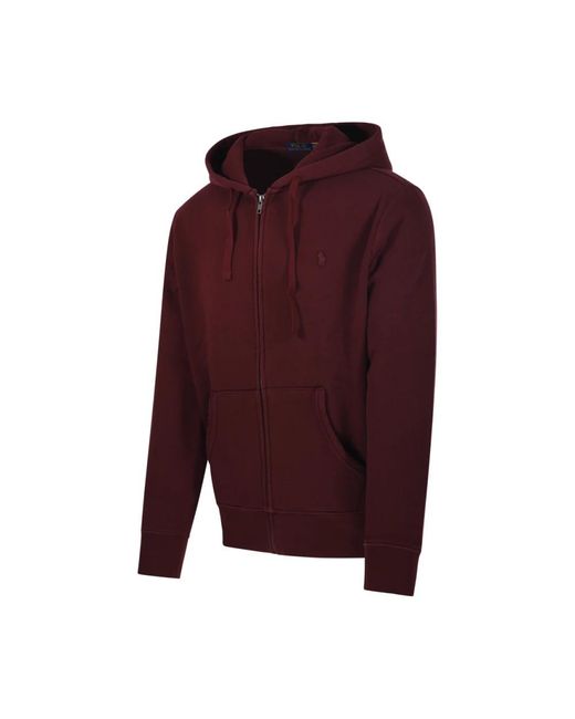 Ralph Lauren Hoodies & Sweatvesten ,Rood ,Hoodie Sweatshirt in het Red voor heren