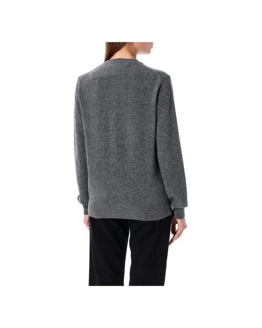 COMME DES GARÇONS PLAY Gray Cardigans