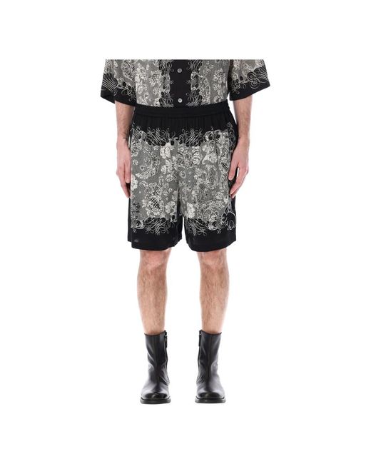 Shorts > casual shorts Acne pour homme en coloris Gray