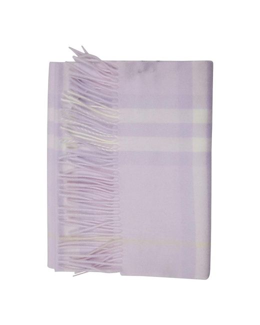 Winter Scarves Burberry de color Purple