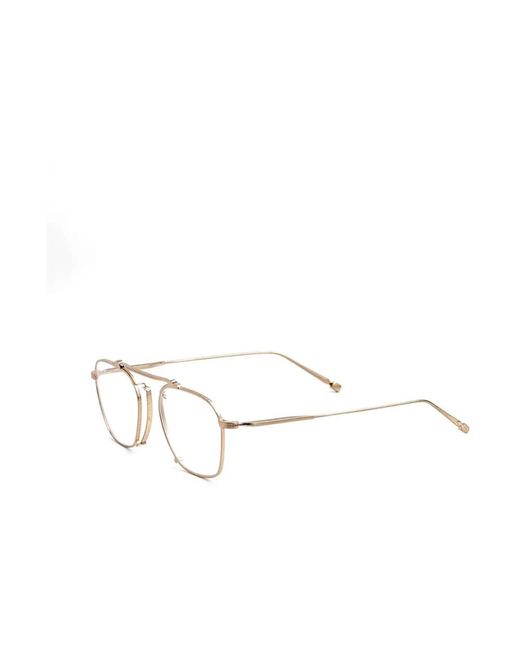 Matsuda M3129 Optical Frame in het Metallic