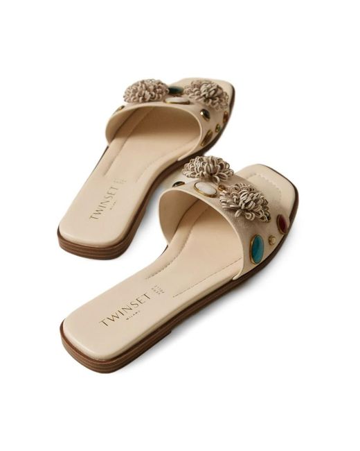 Twinset Natural Sliders