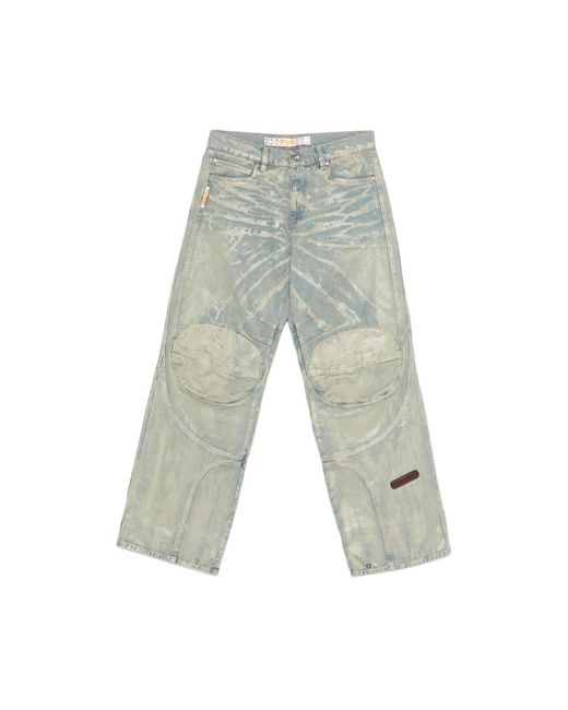 PDF Jeans ,Blauw ,Wide Jeans in het Gray voor heren