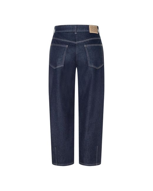 M·a·c Bobbie Rechte Jeans in het Blue