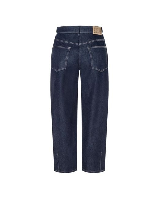 Straight Jeans M·a·c de color Blue