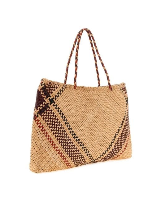 Tote Bags Dragon Diffusion de color Brown