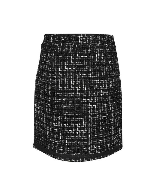 Karl Lagerfeld Black Short Skirts