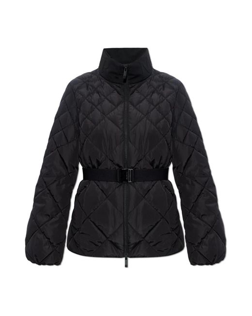 Moncler Jassen ,Zwart ,Polyester Balsamine Korte Donsjas in het Black