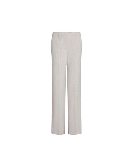 Marella Gray Wide Trousers
