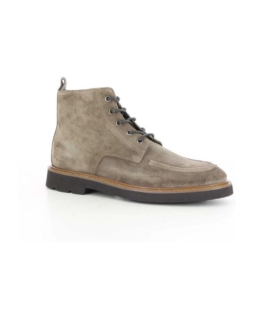 GIORGIO Taupe Herrenschuhe in Gray für Herren