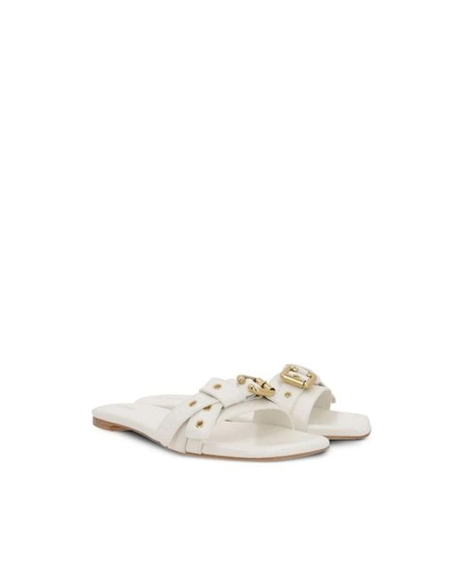 Chloé White Sliders