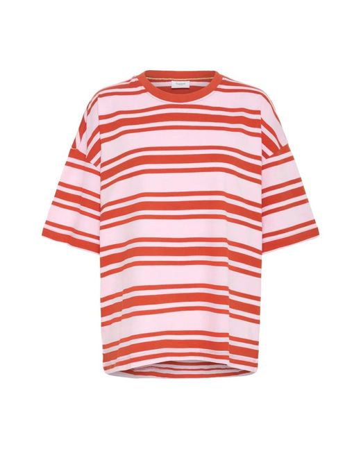 T-Shirts di Saint Tropez in Red