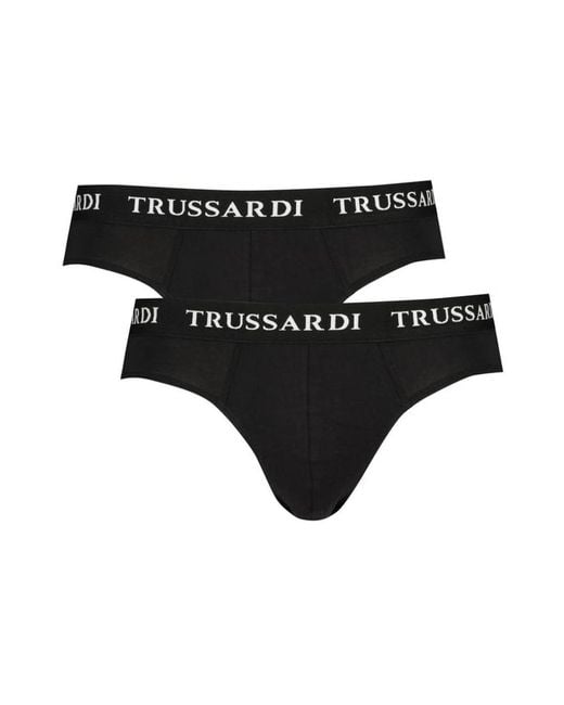 Bottoms di Trussardi in Black da Uomo