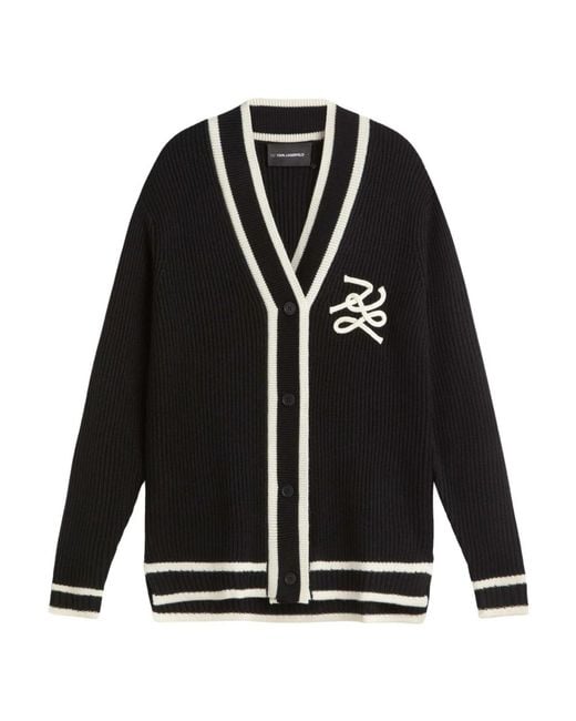 Karl Lagerfeld Black Cardigans