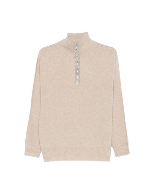 D.exterior Turtlenecks in het Natural