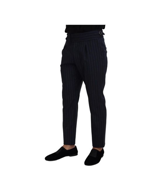 Dolce & Gabbana Blue Chinos for men