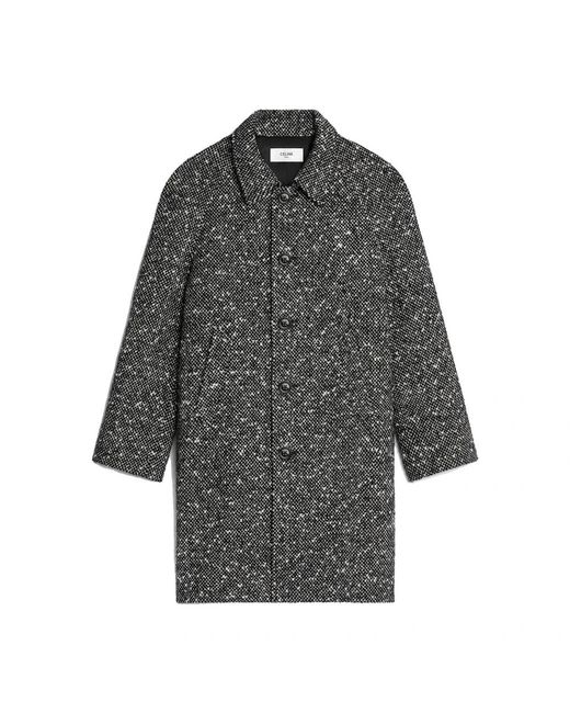 Céline Gray Single-Breasted Coats for men