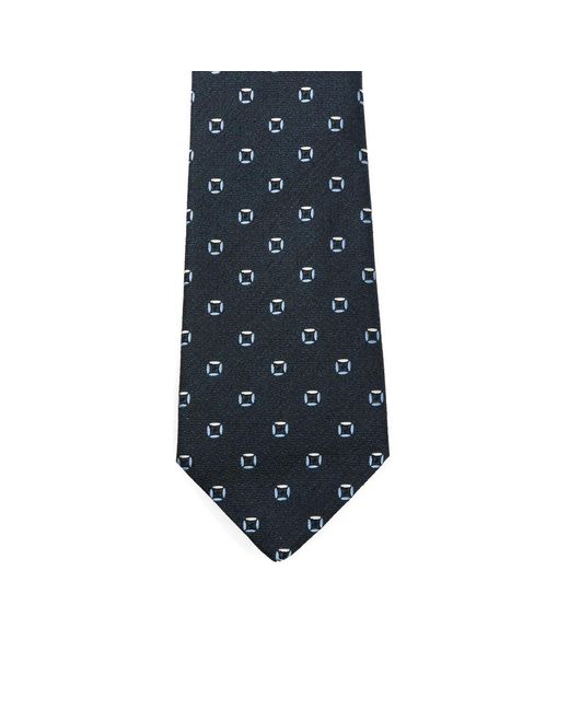 Canali Geometrische Krawatte in Blue für Herren