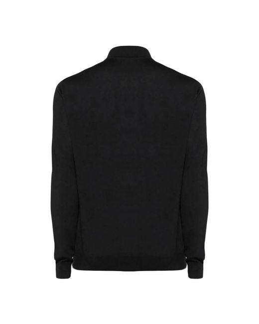 Malo Black Turtlenecks for men