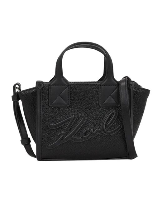 Handbags di Karl Lagerfeld in Black