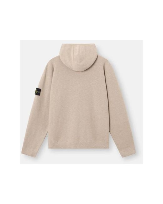 Stone Island Natural Zip-Throughs for men