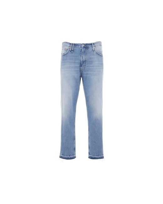 CYCLE Blue Straight Fit Jeans for men