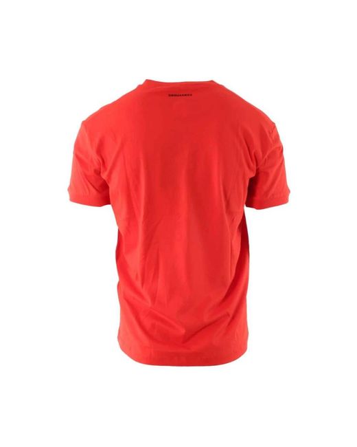 DSquared² Red T-Shirts for men