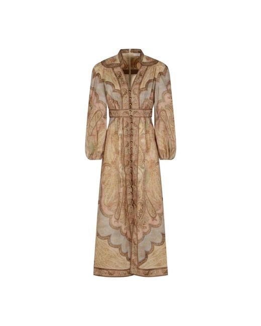 Zimmermann Natural Maxi Dresses