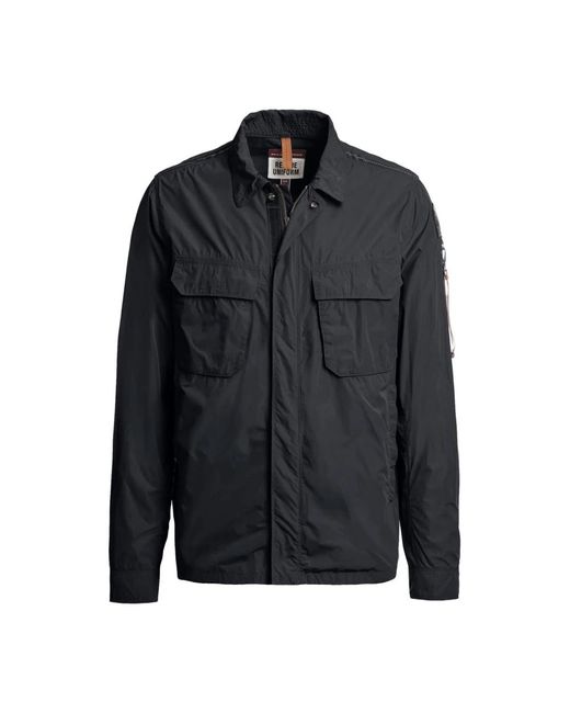 Parajumpers Black Light Jackets for men