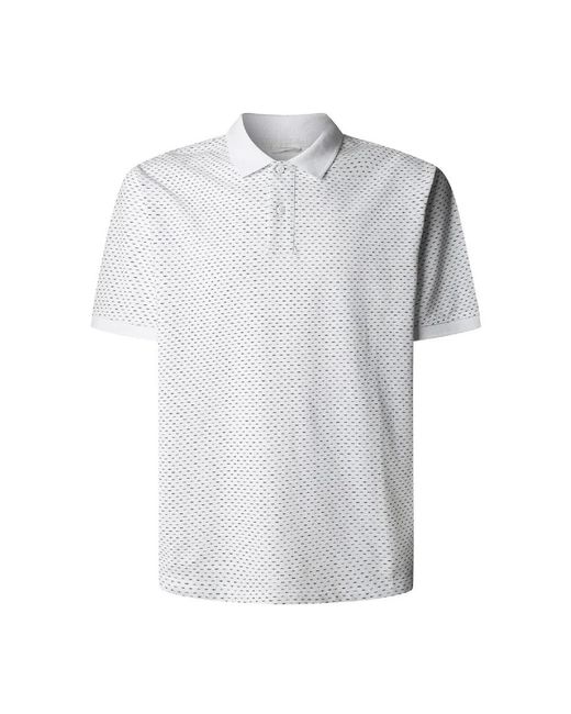 Pepe Jeans White Polo Shirts for men