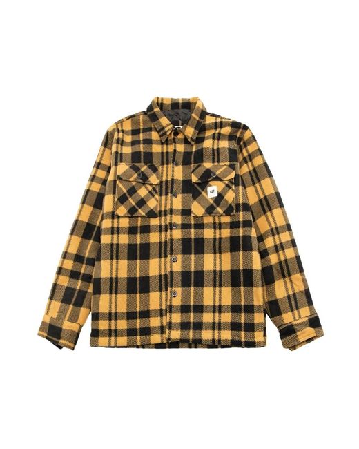 Light Jackets Caterpillar de hombre de color Yellow
