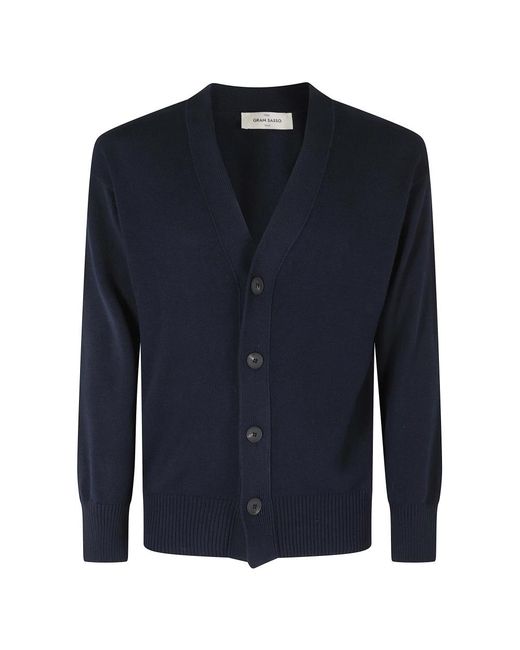 Cardigans Gran Sasso pour homme en coloris Blue