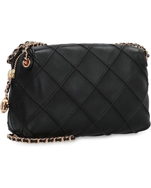 Borsa A Tracolla Fleming Small di Tory Burch in Black