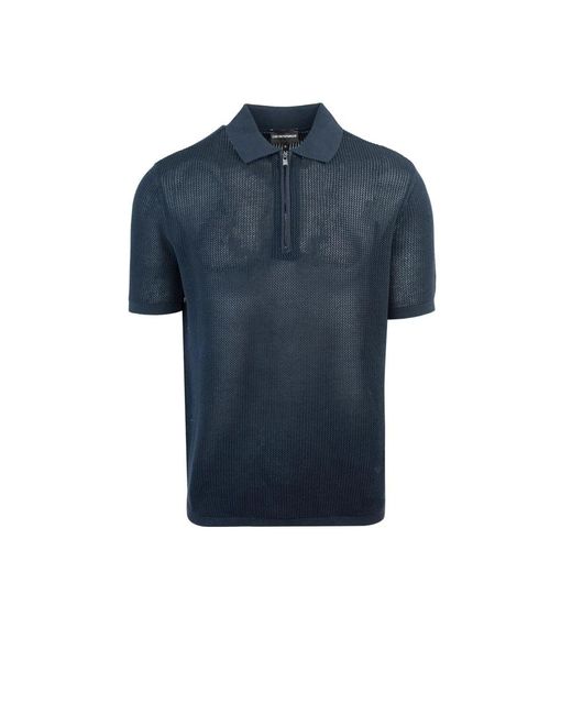 Emporio Armani Polo shirts in Blue für Herren