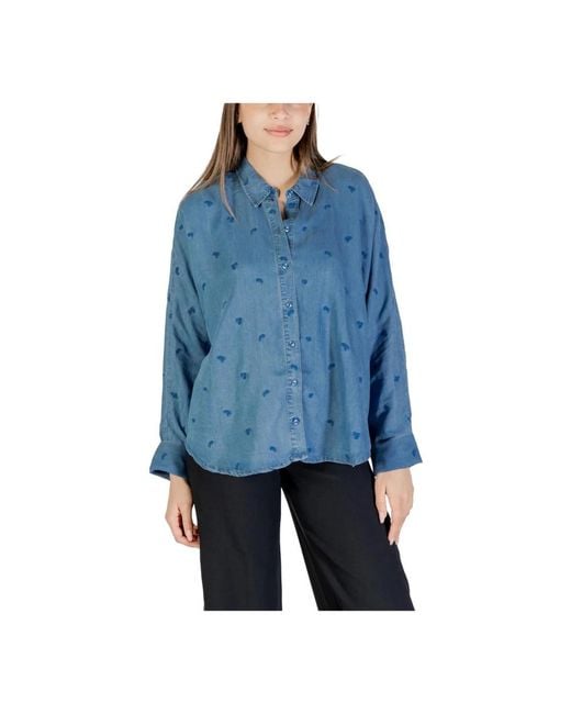 ONLY Denim Shirts in het Blue