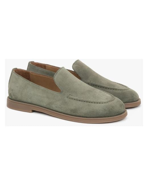 ESTRO Green Loafers