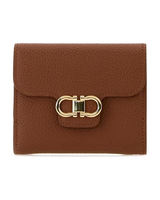 Ferragamo Brown Wallets & Cardholders