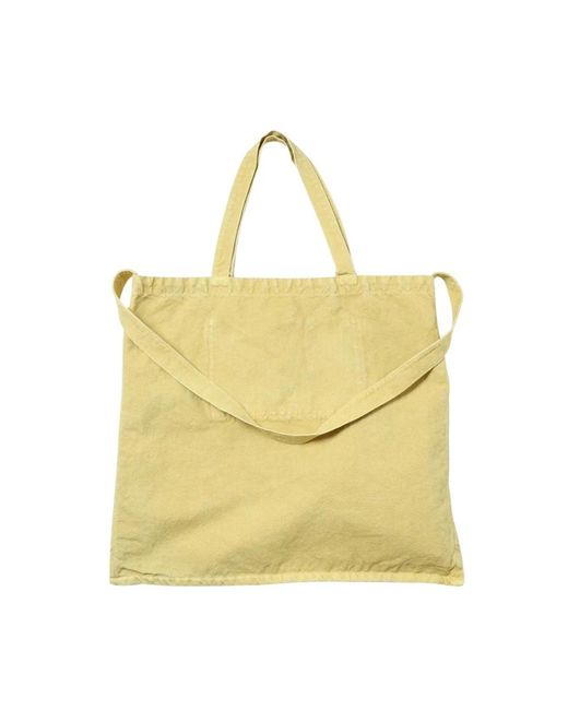 Kaptain Sunshine Yellow Shopping Bags for men