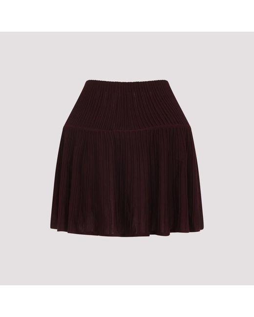 Alaïa Rokken ,Bruin ,Crinoline Rok in het Purple