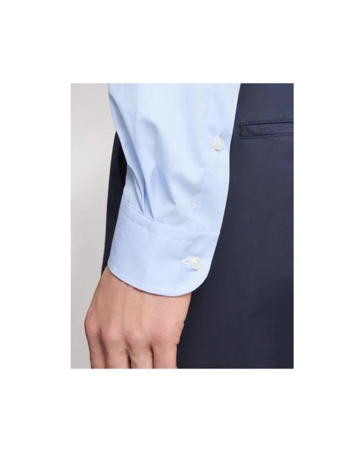 Fay Blue Formal Shirts for men