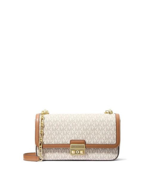 Michael Kors Natural Shoulder Bags