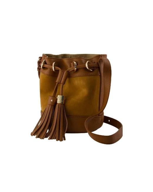 Chloé Brown Bucket Bags