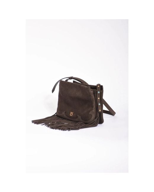 Pinko Brown Cross Body Bags