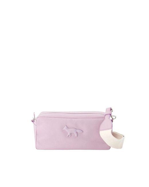 Maison Kitsuné Pink Cross Body Bags