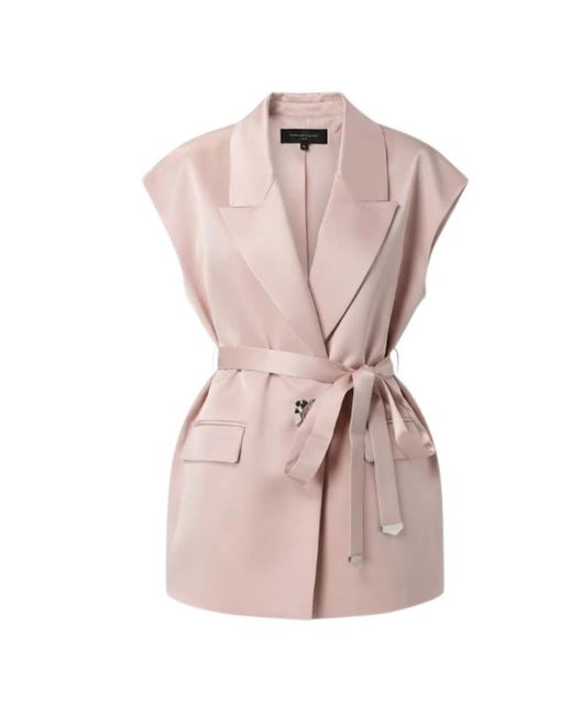 Vests Pinko en coloris Pink