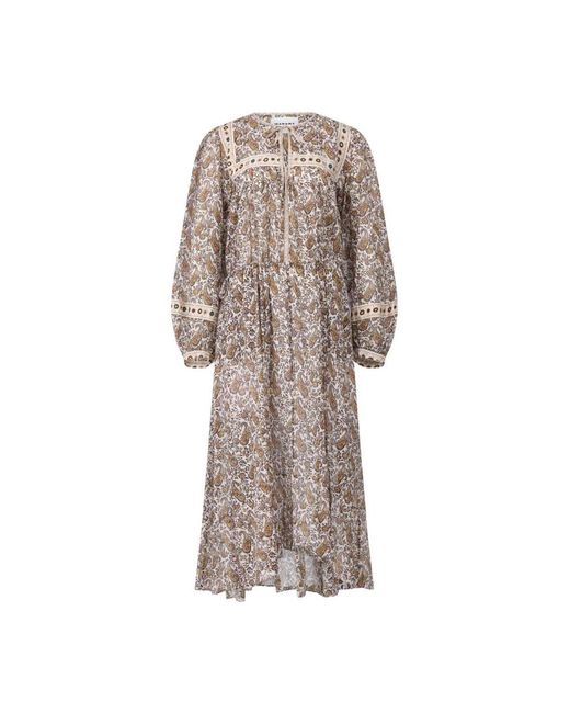 Isabel Marant Midi Dresses in het Natural