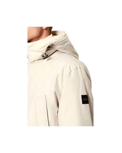 Winter Jackets Boss de hombre de color Natural
