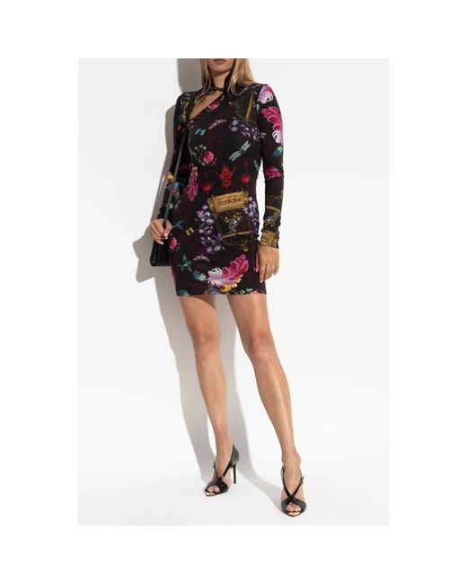 Short Dresses di Versace Jeans Couture in Black