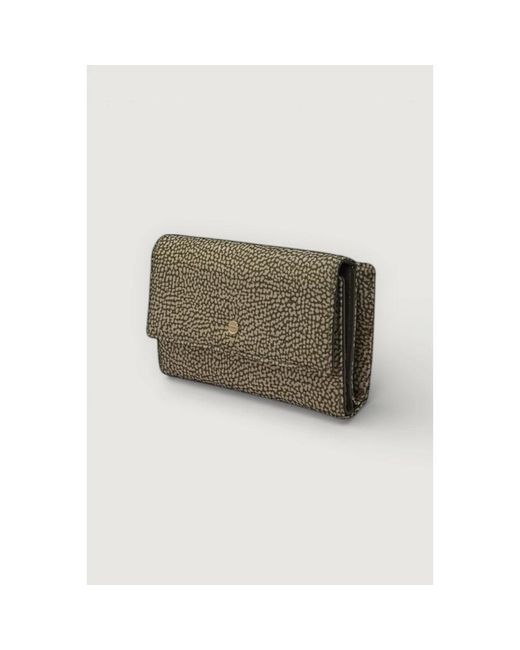 Wallets & Cardholders Borbonese de color Metallic