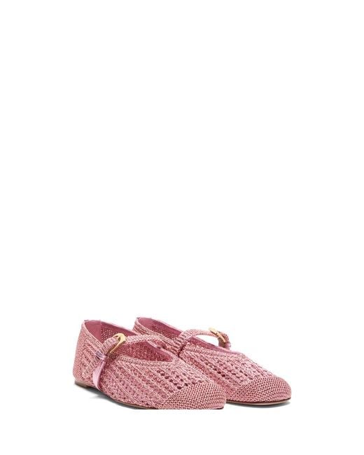 Stuart Weitzman Pink Leora Mary Jane